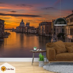 Fototapetai "Venice river sunset"